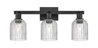 Arcadia Three Light Bath Vanity in Matte Black (405|716-3W-BK-G559-5CL)