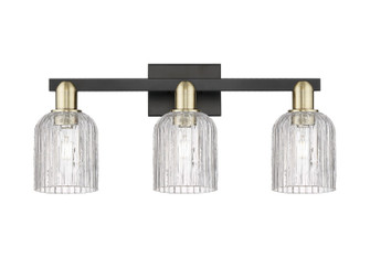 Arcadia Three Light Bath Vanity in Black Antique Brass (405|716-3W-BAB-G559-5CL)