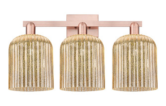Arcadia Three Light Bath Vanity in Antique Copper (405|716-3W-AC-G559-8ME)