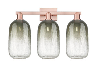 Arcadia Three Light Bath Vanity in Antique Copper (405|716-3W-AC-G482-7SL)