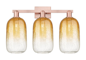 Arcadia Three Light Bath Vanity in Antique Copper (405|716-3W-AC-G482-7AM)