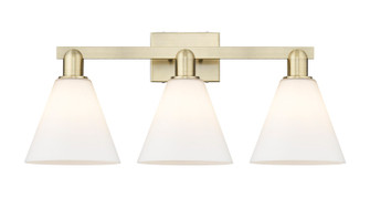 Arcadia Three Light Bath Vanity in Antique Brass (405|716-3W-AB-GBC-81)