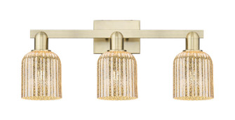 Arcadia Three Light Bath Vanity in Antique Brass (405|716-3W-AB-G559-5ME)
