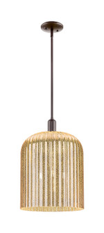 Arcadia One Light Mini Pendant in Oil Rubbed Bronze (405|716-3S-OB-G559-12ME)