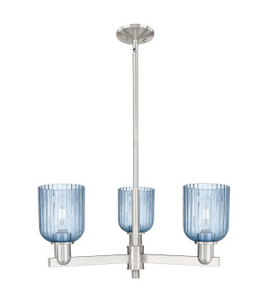 Arcadia Three Light Pendant in Satin Nickel (405|716-3CR-SN-G559-5BL)