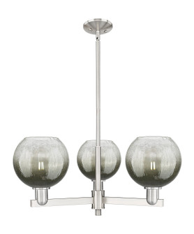 Arcadia Three Light Pendant in Satin Nickel (405|716-3CR-SN-G483-8SL)