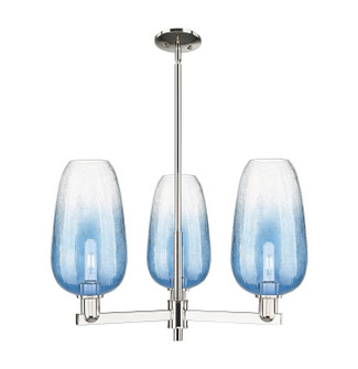 Arcadia Three Light Pendant in Polished Nickel (405|716-3CR-PN-G484-7SB)