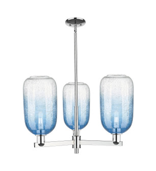Arcadia Three Light Pendant in Polished Chrome (405|716-3CR-PC-G482-7SB)