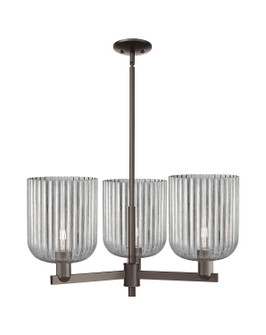 Arcadia Three Light Pendant in Oil Rubbed Bronze (405|716-3CR-OB-G559-8SM)
