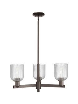 Arcadia Three Light Pendant in Oil Rubbed Bronze (405|716-3CR-OB-G559-5SDY)