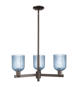 Arcadia Three Light Pendant in Oil Rubbed Bronze (405|716-3CR-OB-G559-5BL)