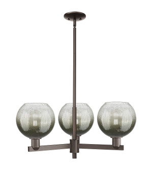 Arcadia Three Light Pendant in Oil Rubbed Bronze (405|716-3CR-OB-G483-8SL)
