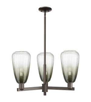 Arcadia Three Light Pendant in Oil Rubbed Bronze (405|716-3CR-OB-G480-6SL)