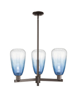 Arcadia Three Light Pendant in Oil Rubbed Bronze (405|716-3CR-OB-G480-6SB)