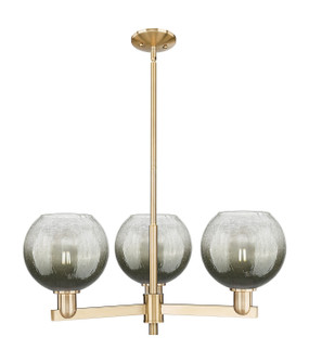 Arcadia Three Light Pendant in Champagne Bronze (405|716-3CR-CB-G483-8SL)