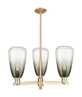 Arcadia Three Light Pendant in Champagne Bronze (405|716-3CR-CB-G480-6SL)