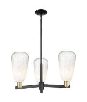 Arcadia Three Light Pendant in Black Antique Brass (405|716-3CR-BAB-G480-6OP)