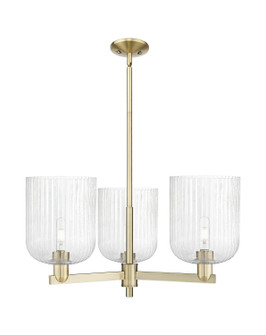 Arcadia Three Light Pendant in Antique Brass (405|716-3CR-AB-G559-8SDY)