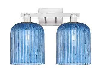Arcadia Two Light Bath Vanity in Brushed Satin Nickel (405|716-2W-SN-G559-8BL)