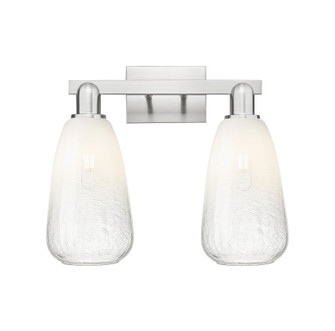 Arcadia Two Light Bath Vanity in Brushed Satin Nickel (405|716-2W-SN-G480-6OP)