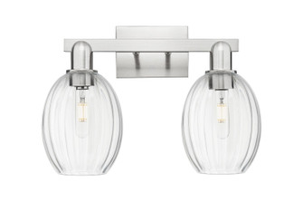 Arcadia Two Light Bath Vanity in Brushed Satin Nickel (405|716-2W-SN-G459-6CL)