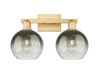 Arcadia Two Light Bath Vanity in Satin Gold (405|716-2W-SG-G483-8SL)