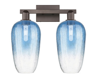Arcadia Two Light Bath Vanity in Oil Rubbed Bronze (405|716-2W-OB-G484-7SB)