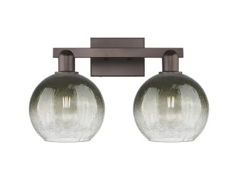 Arcadia Two Light Bath Vanity in Oil Rubbed Bronze (405|716-2W-OB-G483-8SL)