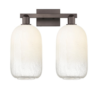 Arcadia Two Light Bath Vanity in Oil Rubbed Bronze (405|716-2W-OB-G482-7OP)