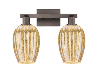 Arcadia Two Light Bath Vanity in Oil Rubbed Bronze (405|716-2W-OB-G457-6ME)