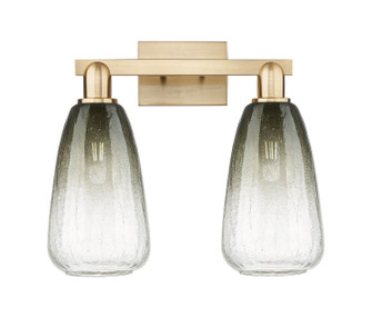 Arcadia Two Light Bath Vanity in Champagne Bronze (405|716-2W-CB-G480-6SL)