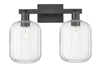 Arcadia Two Light Bath Vanity in Matte Black (405|716-2W-BK-G460-7CL)
