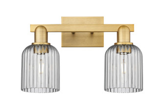 Arcadia Two Light Bath Vanity in Brushed Brass (405|716-2W-BB-G559-5SM)