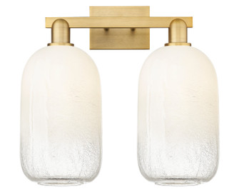 Arcadia Two Light Bath Vanity in Brushed Brass (405|716-2W-BB-G482-7OP)