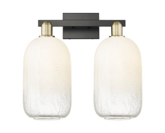 Arcadia Two Light Bath Vanity in Black Antique Brass (405|716-2W-BAB-G482-7OP)