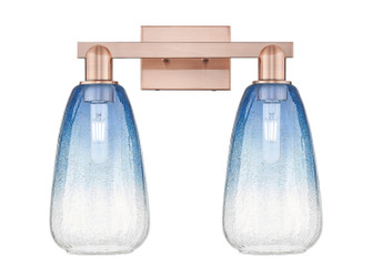 Arcadia Two Light Bath Vanity in Antique Copper (405|716-2W-AC-G480-6SB)