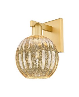 Arcadia One Light Wall Sconce in Satin Gold (405|716-1W-SG-G458-7ME)