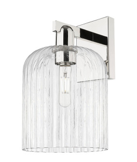 Arcadia One Light Wall Sconce in Polished Nickel (405|716-1W-PN-G559-8CL)