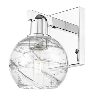 Arcadia One Light Wall Sconce in Polished Chrome (405|716-1W-PC-G1213-6CL)