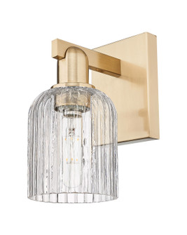 Arcadia One Light Wall Sconce in Champagne Bronze (405|716-1W-CB-G559-5CL)