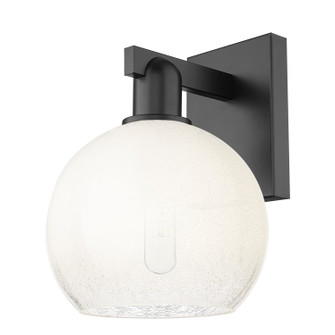 Arcadia One Light Wall Sconce in Matte Black (405|716-1W-BK-G483-8OP)