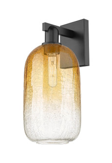 Arcadia One Light Wall Sconce in Matte Black (405|716-1W-BK-G482-7AM)
