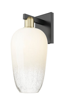 Arcadia One Light Wall Sconce in Black Antique Brass (405|716-1W-BAB-G484-7OP)