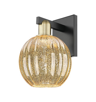 Arcadia One Light Wall Sconce in Black Antique Brass (405|716-1W-BAB-G458-7ME)