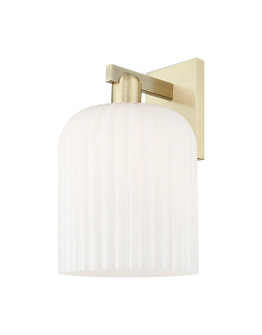 Arcadia One Light Wall Sconce in Antique Brass (405|716-1W-AB-G559-8GWH)