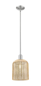 Arcadia One Light Mini Pendant in Brushed Satin Nickel (405|716-1S-SN-G559-8ME)