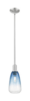 Arcadia One Light Mini Pendant in Brushed Satin Nickel (405|716-1S-SN-G480-6SB)