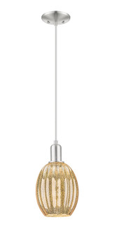 Arcadia One Light Pendant in Brushed Satin Nickel (405|716-1S-SN-G459-6ME)