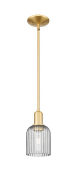 Arcadia One Light Mini Pendant in Satin Gold (405|716-1S-SG-G559-5SM)