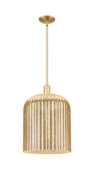 Arcadia One Light Mini Pendant in Satin Gold (405|716-1S-SG-G559-12ME)